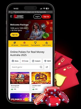 Pocket Pokies Casino Australia Mobile