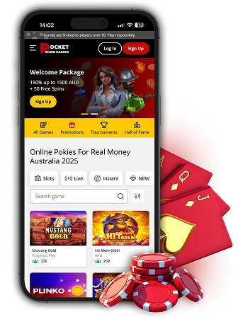 Pocket Pokies Casino Australia Mobile